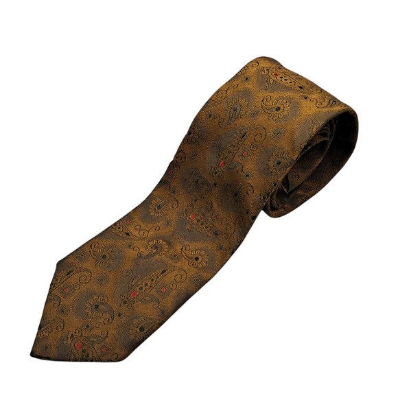 Vintage 50s Set of 2 Necktie Silk Famous Barr USA Mid Century Blanford Rep VTG - Picture 3 of 13